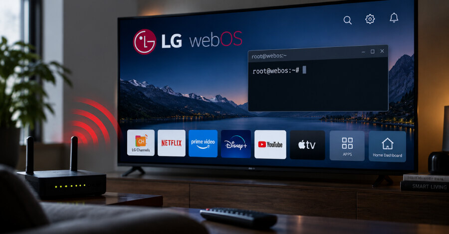 LG patches webOS chain enabling local pre-auth root access