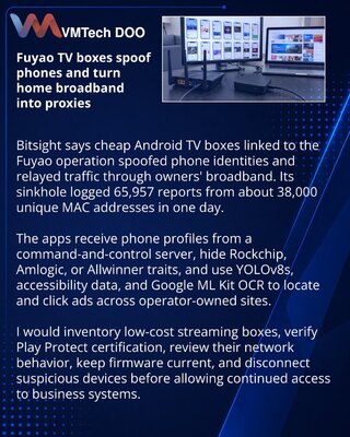 Bitsight раскрыла схему Fuyao в дешёвых Android TV-приставках
