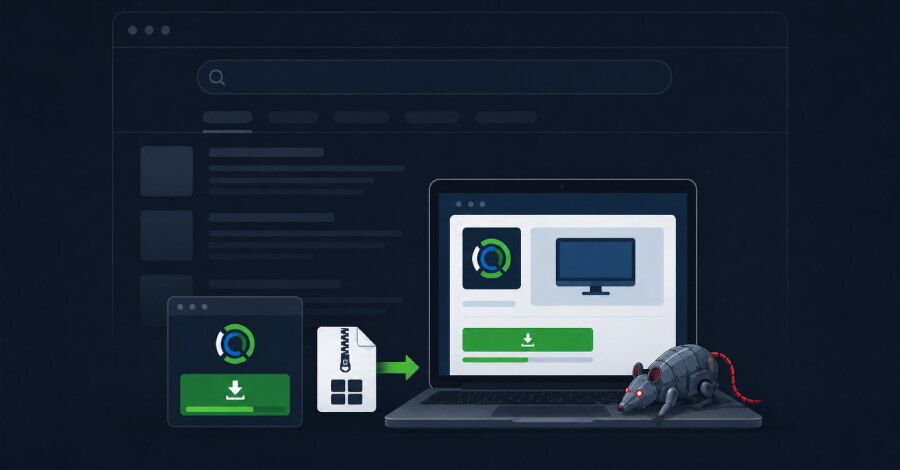 SEO trovanje pretrage i ScreenConnect kao mamac za AsyncRAT