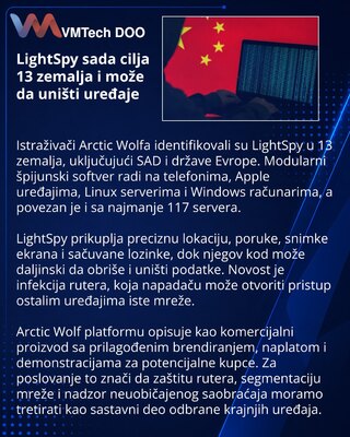 LightSpy spyware activity identified across 13 countries