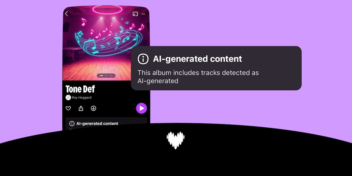 AI-музыка уже даёт более половины всех загрузок на Deezer