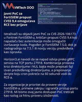 Публичный PoC раскрывает критическую RCE-уязвимость FortiSIEM