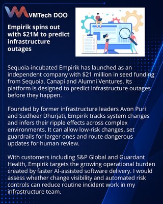 Empirik launches with $21M for predictive infrastructure operations