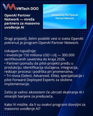 OpenAI Partner Network — a partner network for large-scale AI deployment