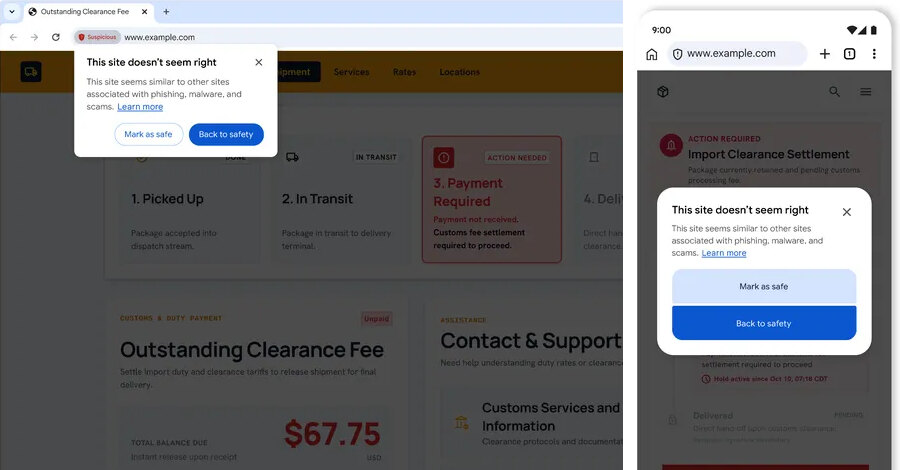 Chrome добавил защиту от ClickFix-команд при включённой Enhanced Protection