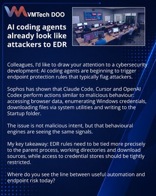 AI-koding agenti već izgledaju kao napadači za EDR