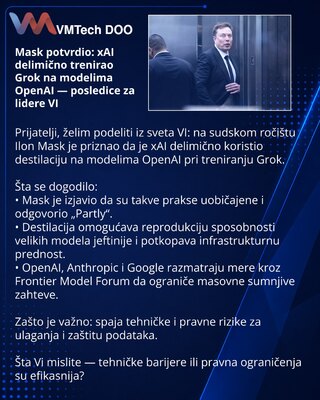 Маск подтвердил: xAI частично обучал Grok на моделях OpenAI — последствия для лидеров ИИ