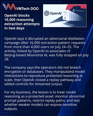 OpenAI disrupts campaign targeting protected model reasoning