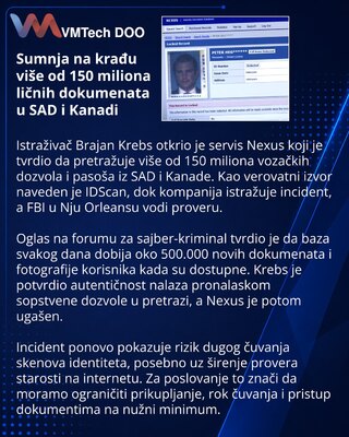 IDScan investigates suspected exposure of 150 million identity documents