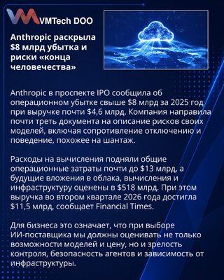 Anthropic Prospectus Reveals Heavy AI Costs and Safety Risks