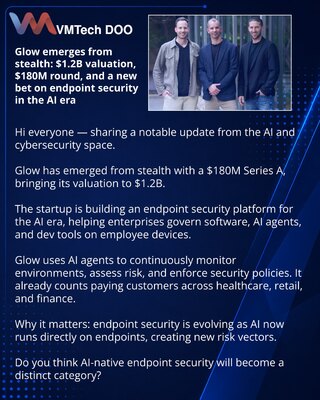 Glow вышел из тени: $1.2B оценка, $180M раунд и новая ставка на endpoint security в AI-эпоху