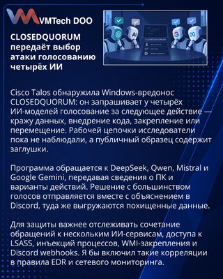 CLOSEDQUORUM koristi AI glasanje za izbor malver akcija