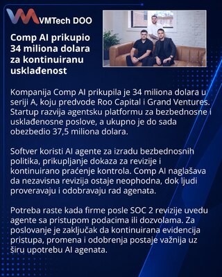 Comp AI secures $34 million Series A for agentic compliance