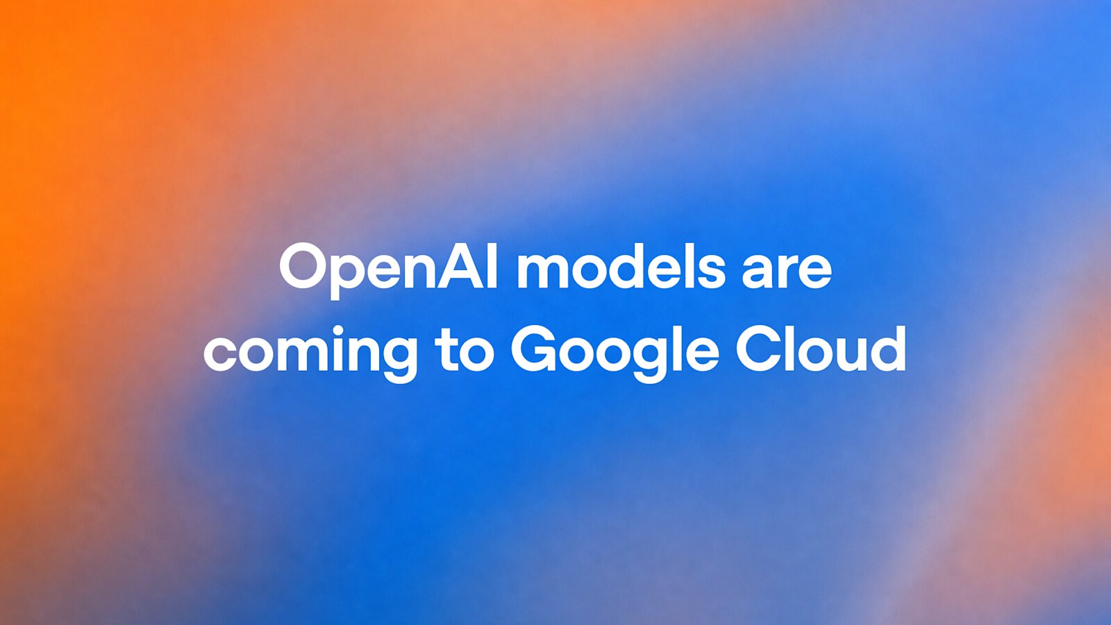 OpenAI modeli i Codex dolaze u Google Cloud Model Garden
