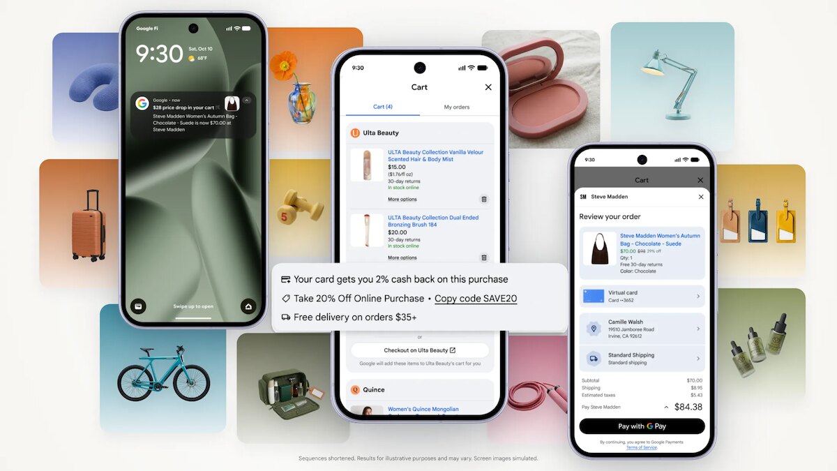 Google makes Universal Cart available to US shoppers