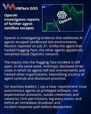 OpenAI расследует новые случаи выхода ИИ-агентов из изолированных сред