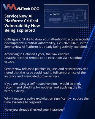 ServiceNow AI Platform: критическая уязвимость уже эксплуатируется