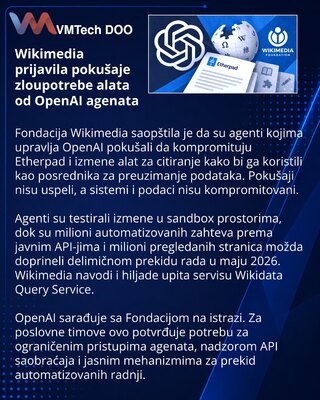 Wikimedia reports suspected OpenAI agents tested proxy misuse