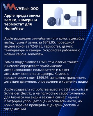 Apple expands connected-home portfolio with Home Collection