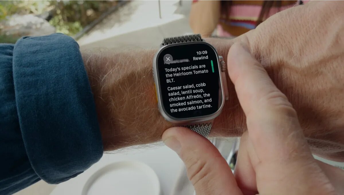 Apple Watch получат функции прослушивания и ИИ-сводок разговоров