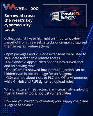 Borrowed trust: главная тактика недели в кибербезопасности