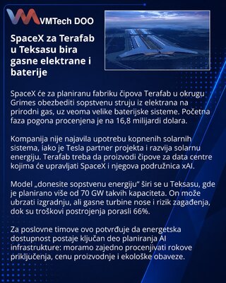 SpaceX to power Texas Terafab with gas plants and battery arrays