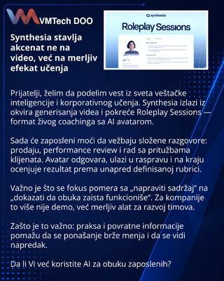 Synthesia делает ставку не на видео, а на измеримый эффект обучения