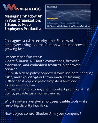 Как управлять 'Shadow AI' в компании: 5 шагов, чтобы не тормозить сотрудников
