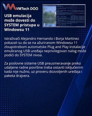 Researchers demonstrate Windows 11 SYSTEM takeover through USB auto-install