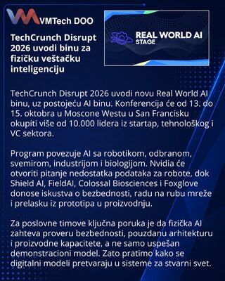 TechCrunch Disrupt 2026 запускает сцену о физическом ИИ
