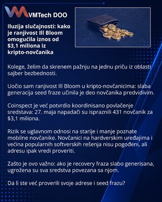 Иллюзия случайности: как уязвимость Ill Bloom позволила вывести $3,1 млн из криптокошельков