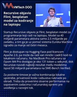 Recursive представила ноутбучную ИИ-модель Flint для программирования