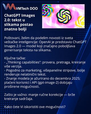 ChatGPT Images 2.0: tekst u slikama postao znatno bolji