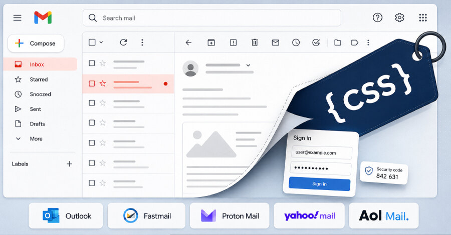 CSS webmail research exposes routes to password and token theft