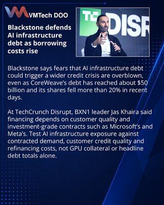 Blackstone vidi AI dug kao podršku infrastrukturi, ne kao sistemski rizik