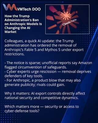 How the Trump Administration's Ban on Anthropic Models Is Changing the AI Market