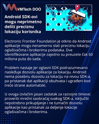 EFF предупредила о скрытой передаче геолокации через рекламные SDK Android