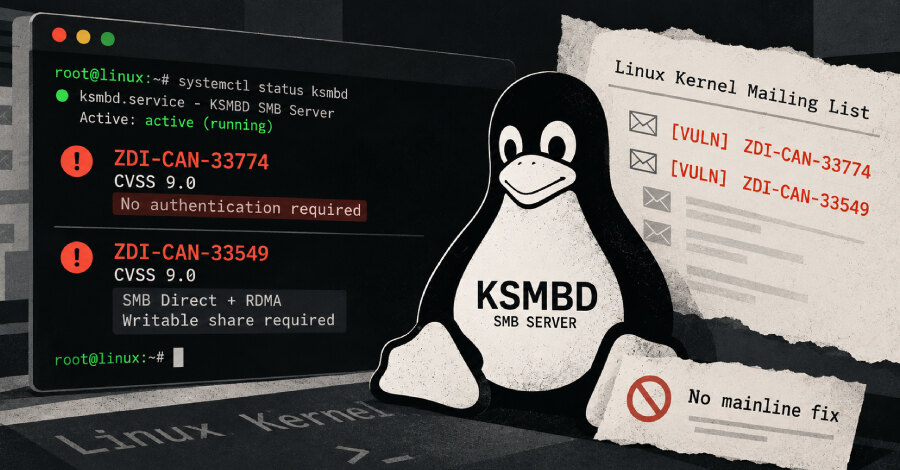 Two critical KSMBD flaws disclosed before Linux kernel fixes