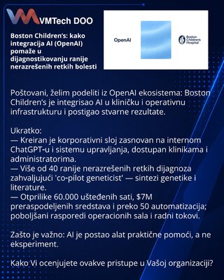 Boston Children's: How AI (OpenAI) Integration Helps Diagnose Previously Unresolved Rare Diseases