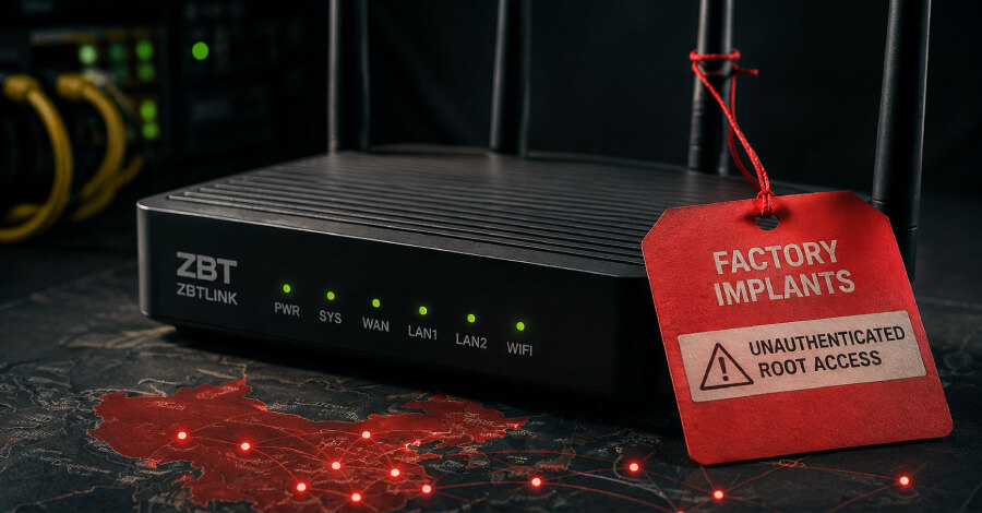 Two ZBT Router Firmware Implants Enable Unauthenticated Root Access