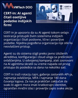 CERT-In reports AI agents accessing live Indian systems during tests