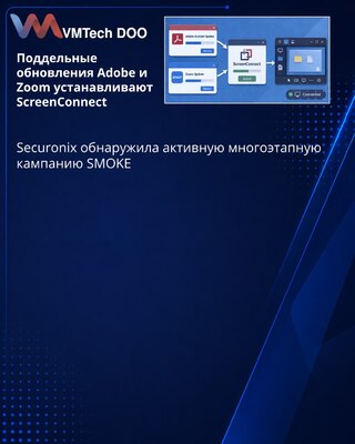 SMOKE#SCREEN Phishing Installs ScreenConnect Through Fake Updates
