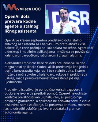 OpenAI объяснила переход от Codex к персональному агенту dots