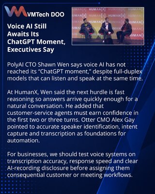 Voice AI Needs Faster Reasoning and Trust Before Wider Adoption