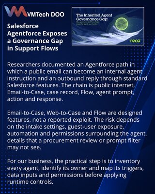 Штатная связка Salesforce Agentforce выявила риск внешнего ввода