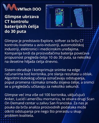 Glimpse представила Explore для ускорения КТ-контроля деталей