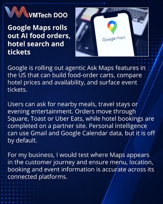 Google Maps pretvara Ask Maps u alat za naručivanje i rezervacije