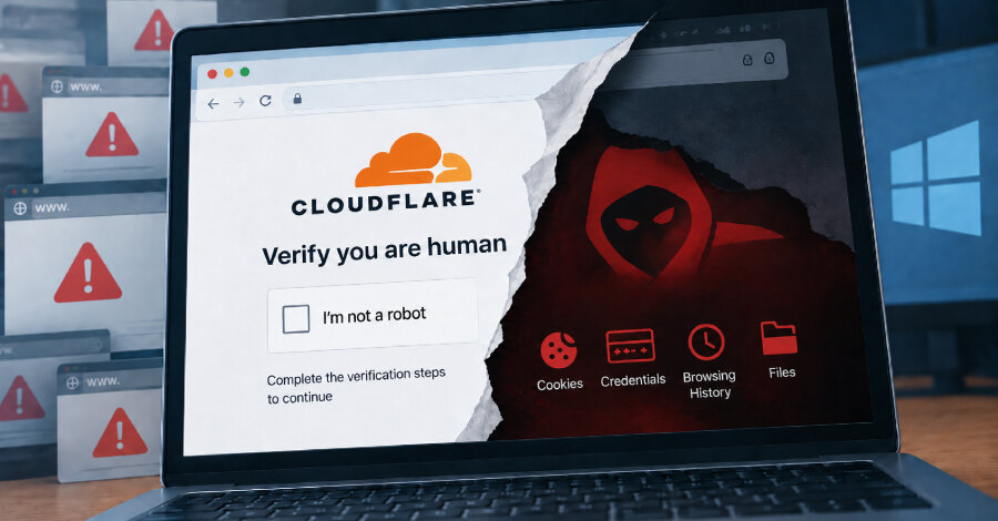 CERT-UA tracks LunexStealer delivery through fake Cloudflare checks