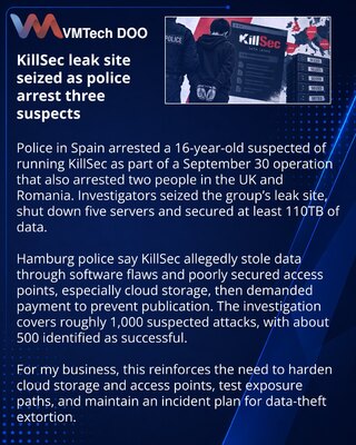 В Испании задержали 16-летнего предполагаемого оператора KillSec