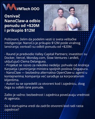 Создатель NanoClaw отклонил оффер $20 млн и привлёк $12 млн
